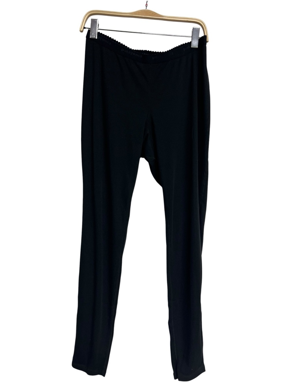 Patagonia Black Performance Base Layer Capilene Stretch Leggings Layering